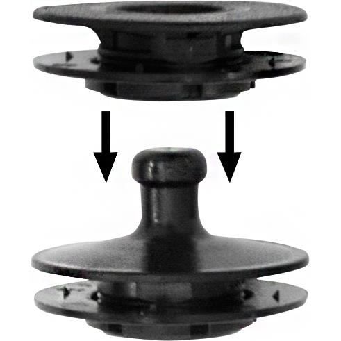 RESTAGRAF - Agrafes Pour Vehicules Type Peugeot-citroen - 10735 - Ce