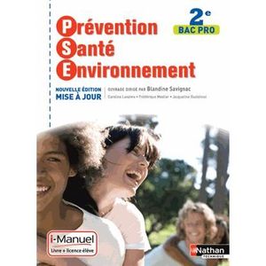 Livre Prevention Sante Environnement 2de Bac Pro - 