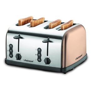 TECHWOOD TGP841 Grille-pain - Bronze
