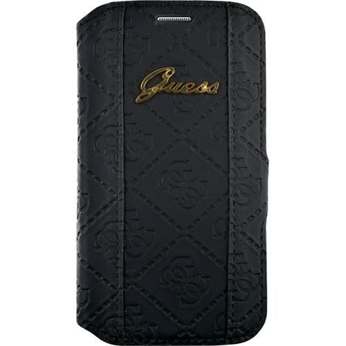 GUESS Etui folio pour Samsung Galaxy Ace 4 - Noir
