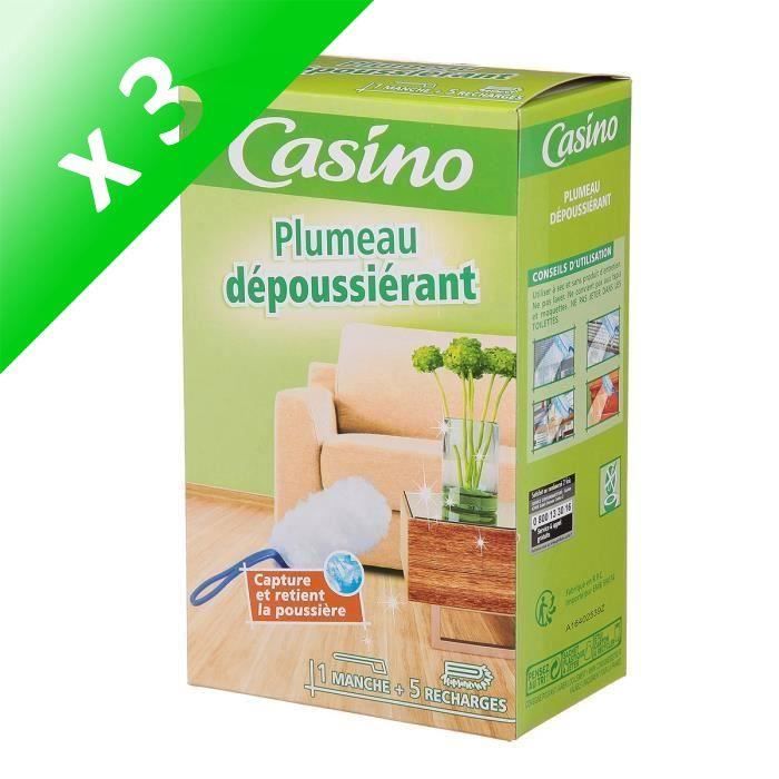 CASINO AVENIR Plumeau Dépoussiérant 360 (Lot de 3)