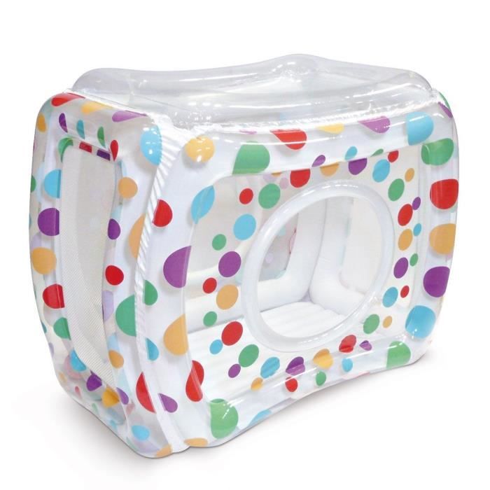 LUDI Aire de jeu gonflable - Multicolores