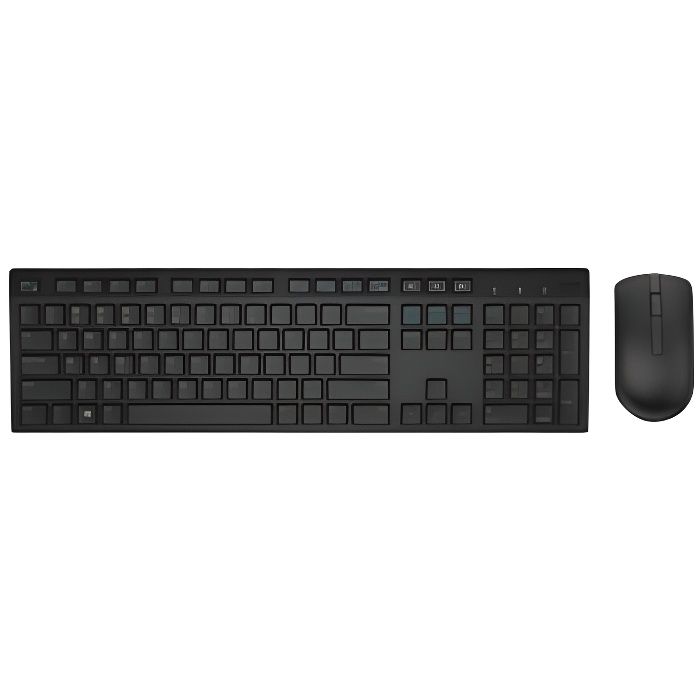 DELL Clavier et souris KM636 - Sans fil - Noir