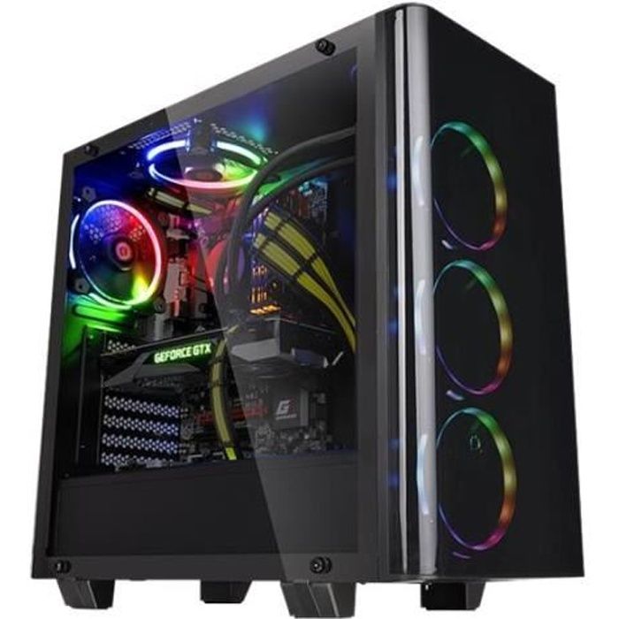 THERMALTAKE Boîtier PC View 21 TG - Noir