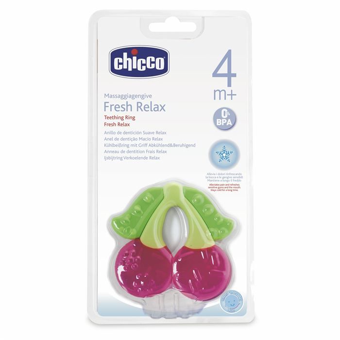 CHICCO Anneau dentition Réfrigérant Cerise   Achat / Vente ANNEAU