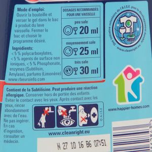  A1Z Flacon gel Tout en 1 - Parfum citron - 1