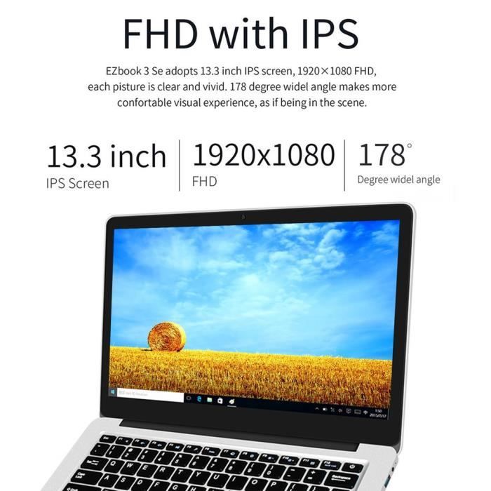 Jumper 13.3 pouces EZbook 3 SE ordinateur portable2