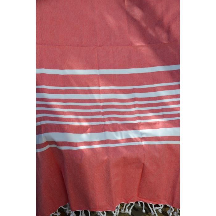 FOUTA 100X200 CM DRAP DE PLAGE ROUGE RAYURE FINE - Achat / Vente ... FOUTA 100X200 CM DRAP DE PLAGE ROUGE RAYURE FINE - Achat / Vente ...