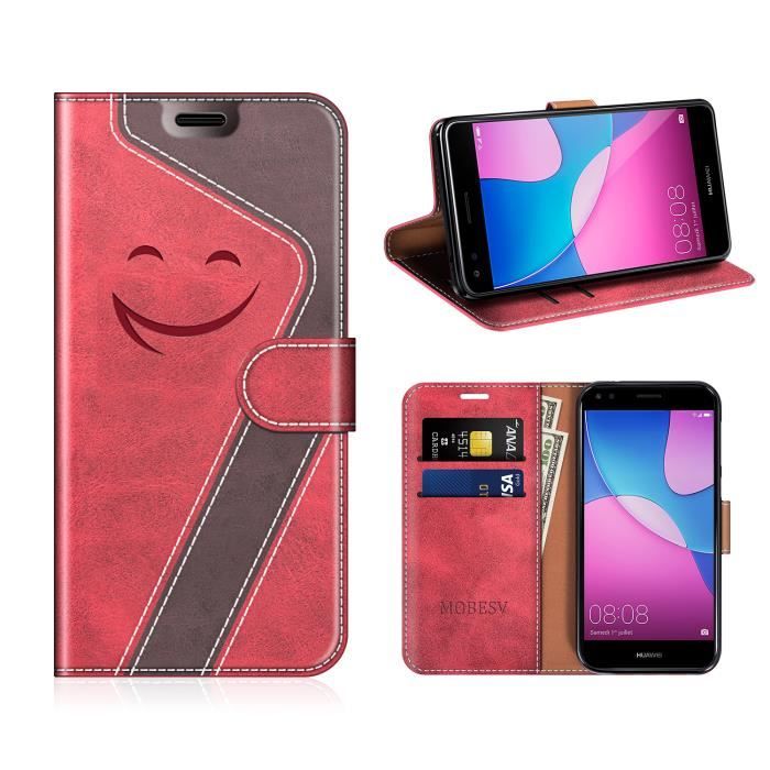 coque portefeuille huawei y6 pro 2017