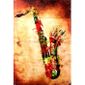 tableau peinture et metal
