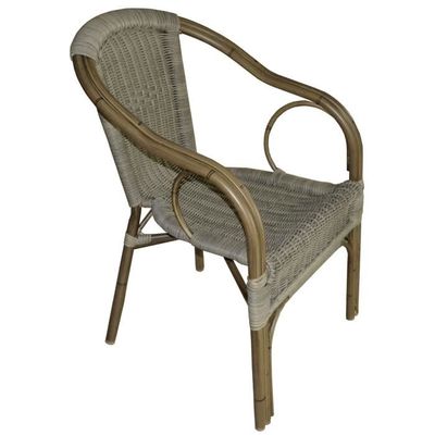 Bois Fauteuil En 28mm Tube Foncé Aluminium 26 Ø Imitation Double n0OwkP