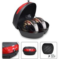 TOP CASE Top Case Universel, Coffre pour Casque, Noir, 52 L TOP CASE Top Case Universel, Coffre pour Casque, Noir, 52 L