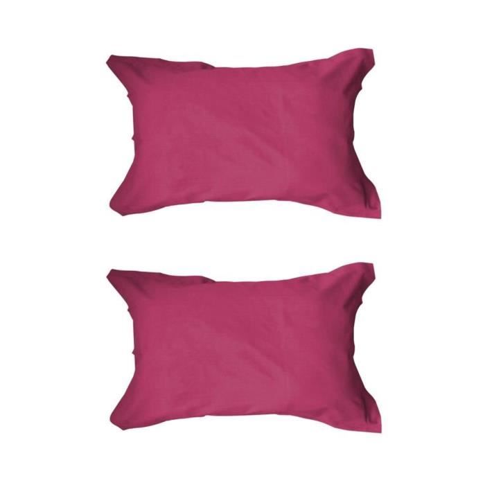 TODAY Lot de 2 taies d'oreiller 50x70cm Jus de Myrtille