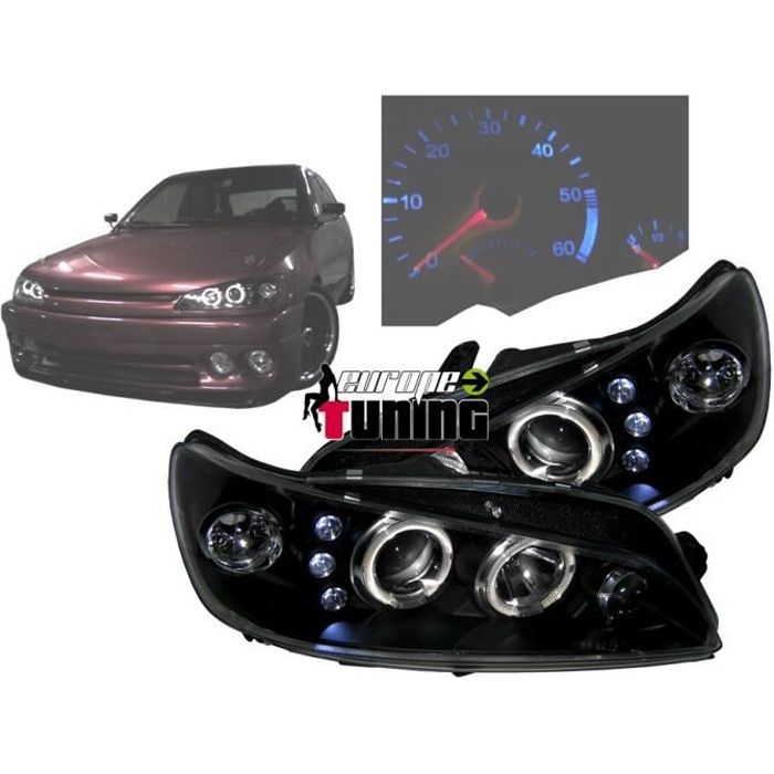 Peugeot 306 Feux Arrières Race Chrome