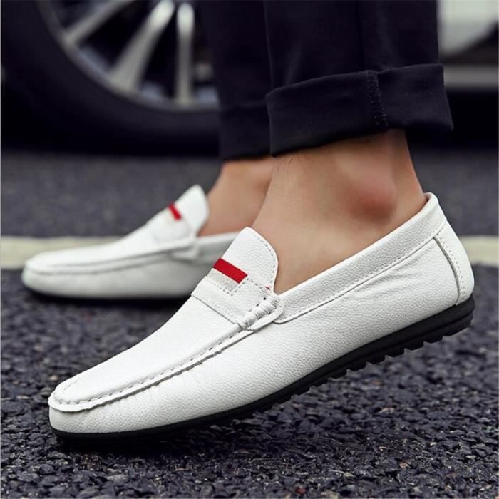 Moccasins Cuir Nouvelle Chaussure Moccasin Homme Durable 44 Confortable En Respirant Grande Arrivee 39 Taille qERgXU