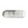 Grille Aération Ovale inox 170 x 59 mm