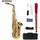 Ammoon bE alto saxphone en laiton laqué or E flat