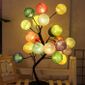 Blossom Nuit Nouveauté Têtes Arbre Lumières Coloré De Prunier Lampes Fleur Led 24 Lampe Décoration Salon FcKuJT13l