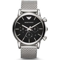 MONTRE EMPORIO ARMANI Montre chronographe 41mm - Acier - MONTRE EMPORIO ARMANI Montre chronographe 41mm - Acier -