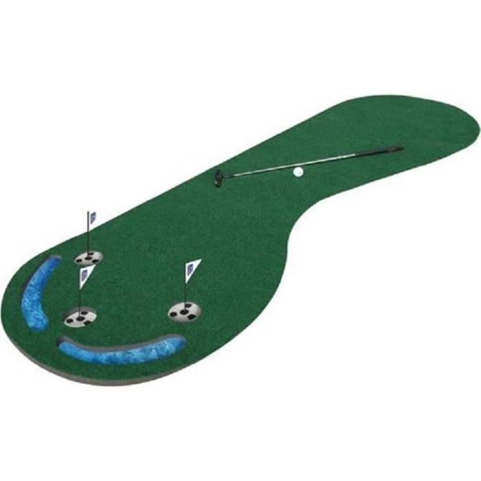 PGA TOUR Tapis d'Entraînement au Putting - 91 x 275 cm - Vert
