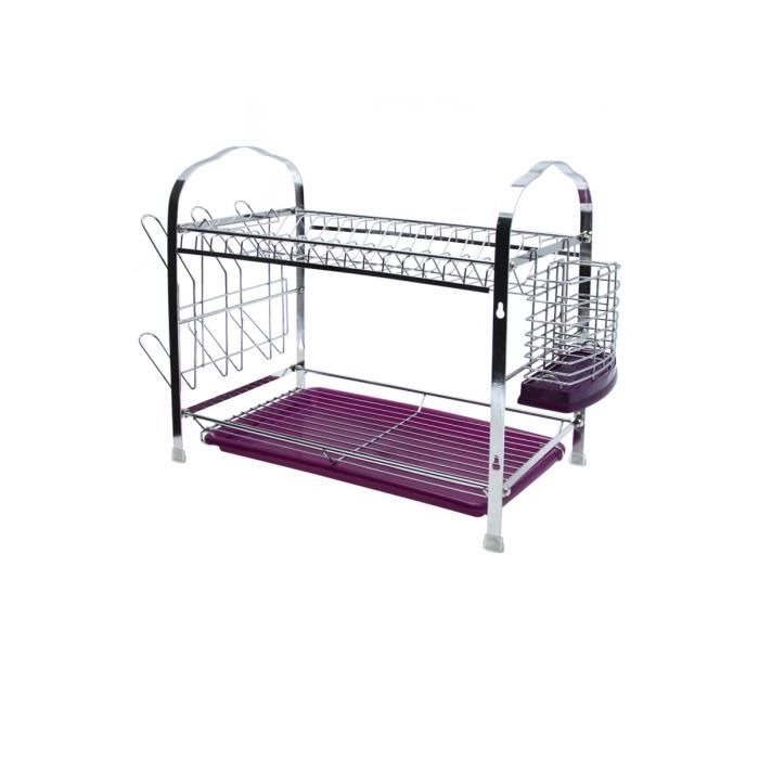 egouttoir 224 vaisselle en inox violet achat vente egouttoir 224 vaisselle en inox violet achat vente