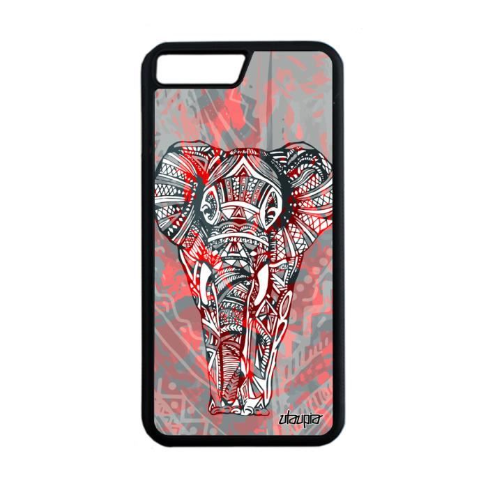 coque iphone 8 plus silicone elephant