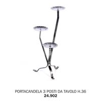 FER A REPASSER - XL CANDLESTICK 3 places Table H36 FER A REPASSER - XL CANDLESTICK 3 places Table H36