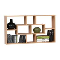 ETAGÈRE MURALE LASSE Etagère murale - 85 x 47,5 x 16 cm - Hêtre ETAGÈRE MURALE LASSE Etagère murale - 85 x 47,5 x 16 cm - Hêtre