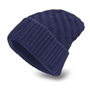 CHAPEAU , BOB Bleu Bonnet homme chapeau Tricoté Cap chauffant ch