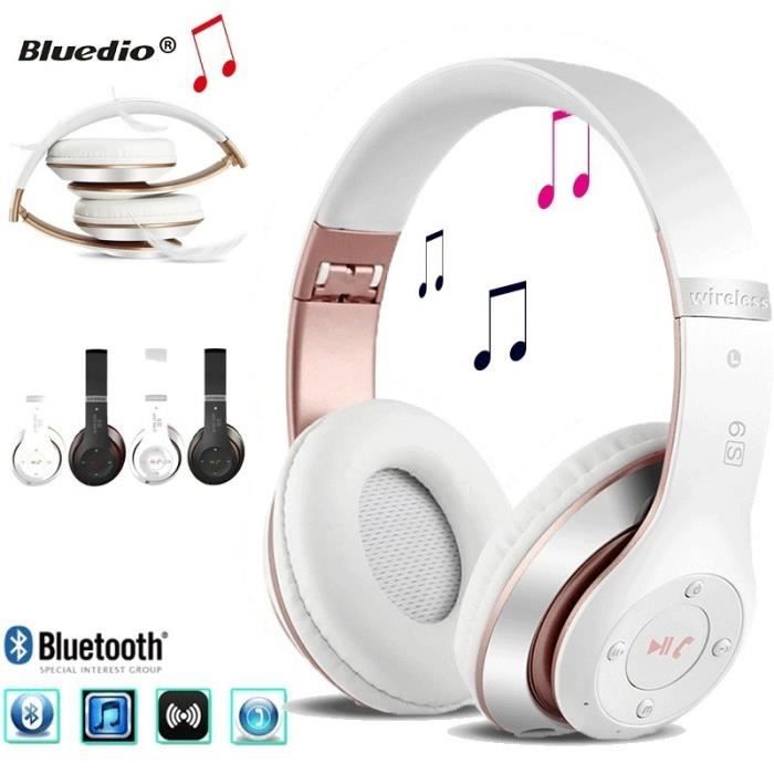 Bluetooth Casque Sans Fil Bluetooth 40 Lourde Basse Stéréo