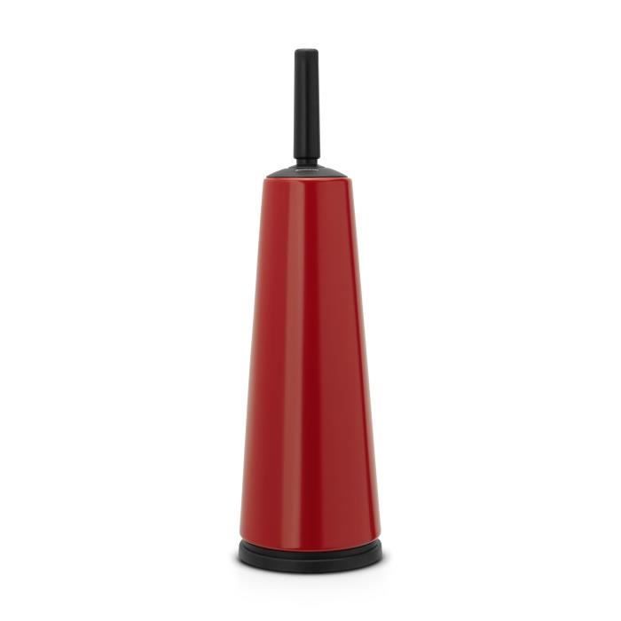 BRABANTIA Brosse de toilettes et support Rouge