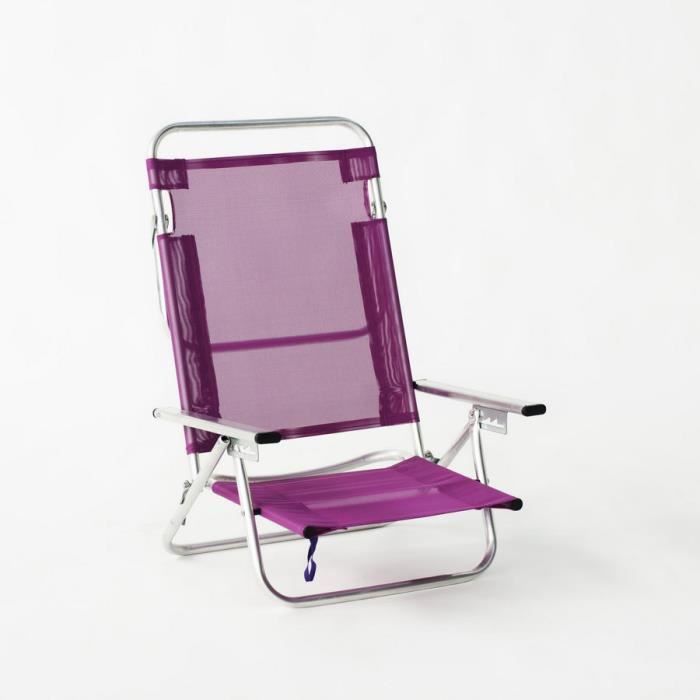 MARIBEL130  Fauteuil de plage bas pliable Cou…  Achat / Vente