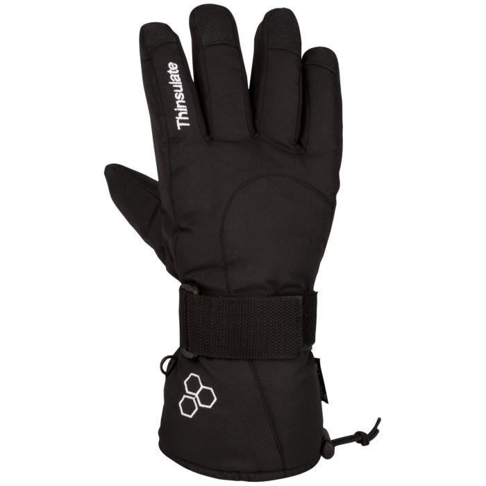STARLING Gants de Skinowboard Adulte - Noir