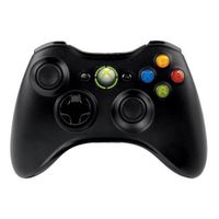 MANETTE CONSOLE Manette sans fil noire Xbox 360 MANETTE CONSOLE Manette sans fil noire Xbox 360