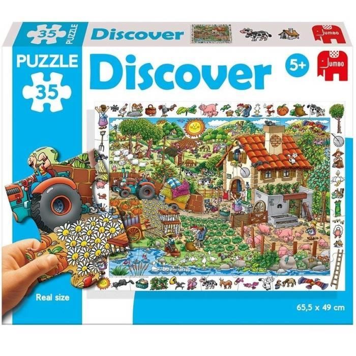 DISET Puzzle 35 Pièces Ferme