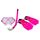 WAIMEA Kit palmes masque tuba pour enfants - Rose