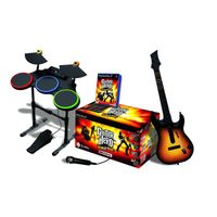 JEU PS2 SUPERPACK GUITAR HERO WORLD TOUR (batterie + guita JEU PS2 SUPERPACK GUITAR HERO WORLD TOUR (batterie + guita