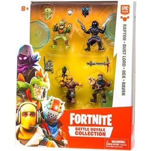 figurine personnage fortnite blister 4 figures - evolution de la banane fortnite