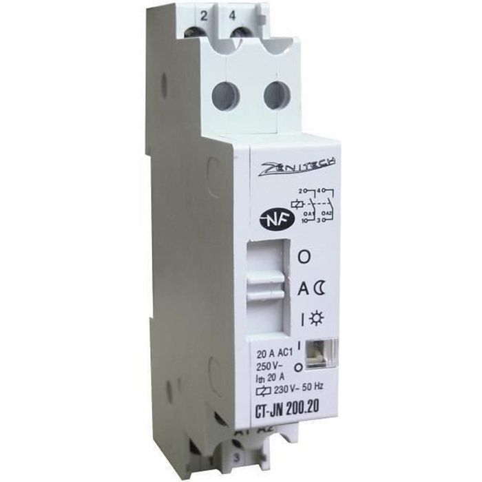 ZENITECH Contacteur jour nuit NF