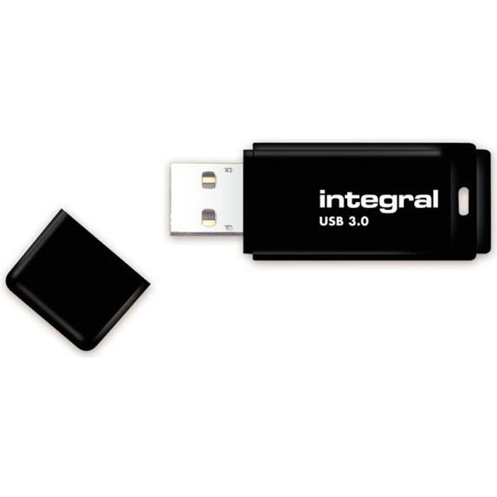 INTEGRAL MEMORY Clé USB 3.0 - 128 Go - Noir
