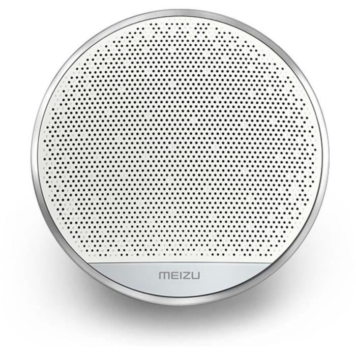 MEIZU Enceinte Bluetooth portable A20 Compacte - Autonomie de 15h - Son 5W - Blanc