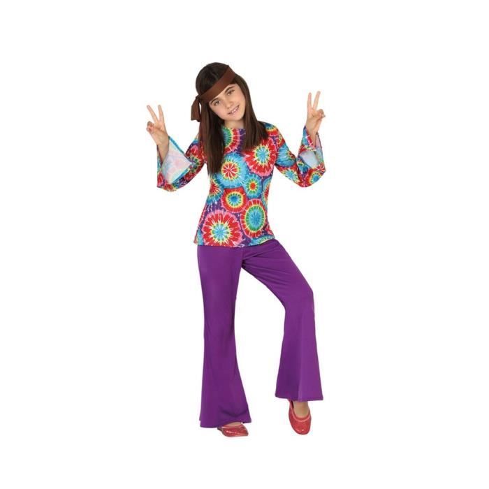 ATOSA Deguisement De Hippie Fille - Panoplie Enfant