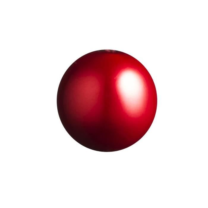 PANDURO - Perles cirées rouge