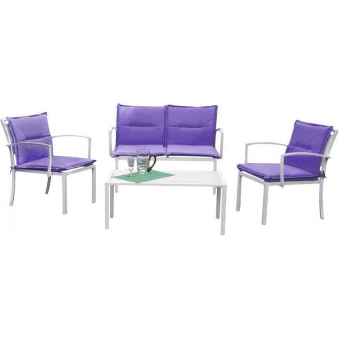 Salon Fauteuils Table • Canapé2 Mobilier Lilas Détente 1 SMUVpqz