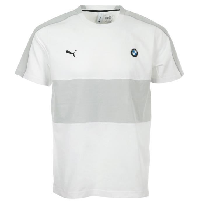 puma bmw t shirt homme cyan