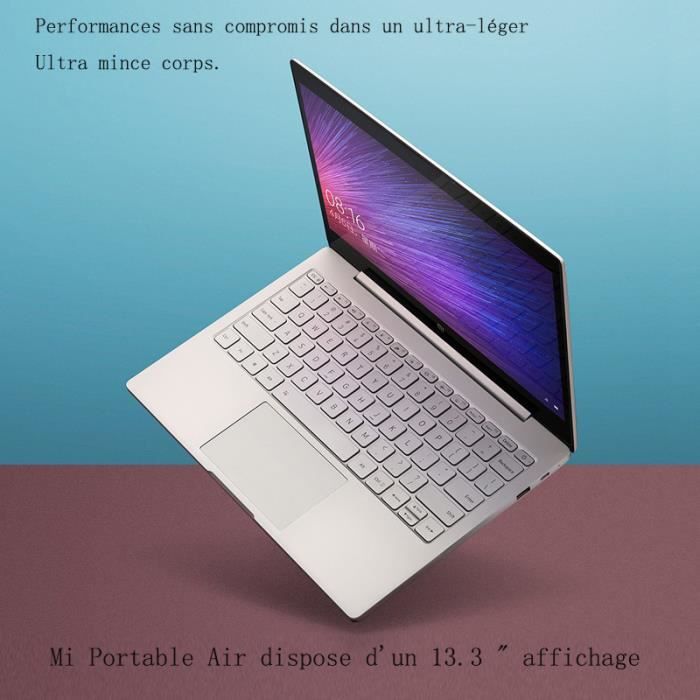 Xiaomi ordinateur air 13.3 pouces processeur intel1