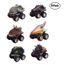 Jurassique Paquet Roues Dinosaure Arrière De Véhicule Roue Kit Monde Pne Voitures Mini 6 Jouet Dino Avec Tirent HD2WE9IY