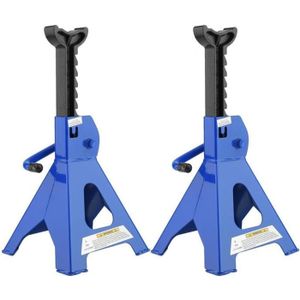 KS TOOLS Chandelles à crémaillère x 2-3 tonnes
