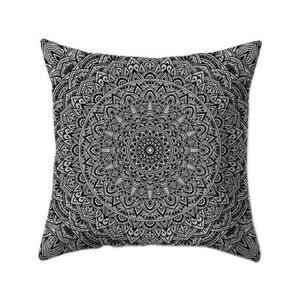 HOUSSE DE COUSSIN SHLK Housses de Coussin en Cuir Articles Ménagers 