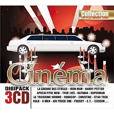 LES PLUS GRANDS TUBES CINEMA   Compilation (3CD)   Achat CD